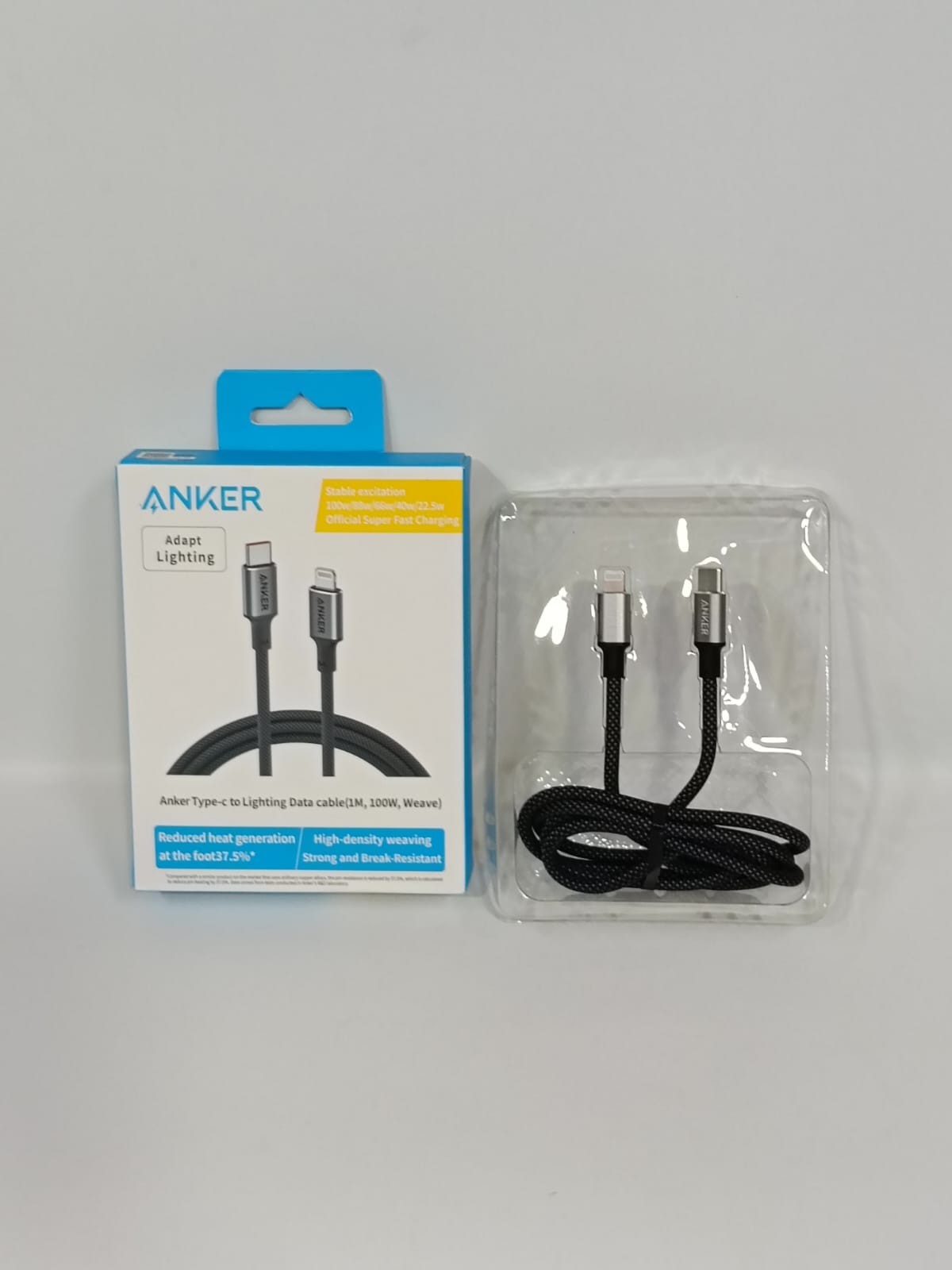 كابل Anker A805 كوبى – خامه محترمه وشحن سريع - تسوق الآن من شركه البشاتلى للاستيراد وتجاره اكسسوارات الموبيل