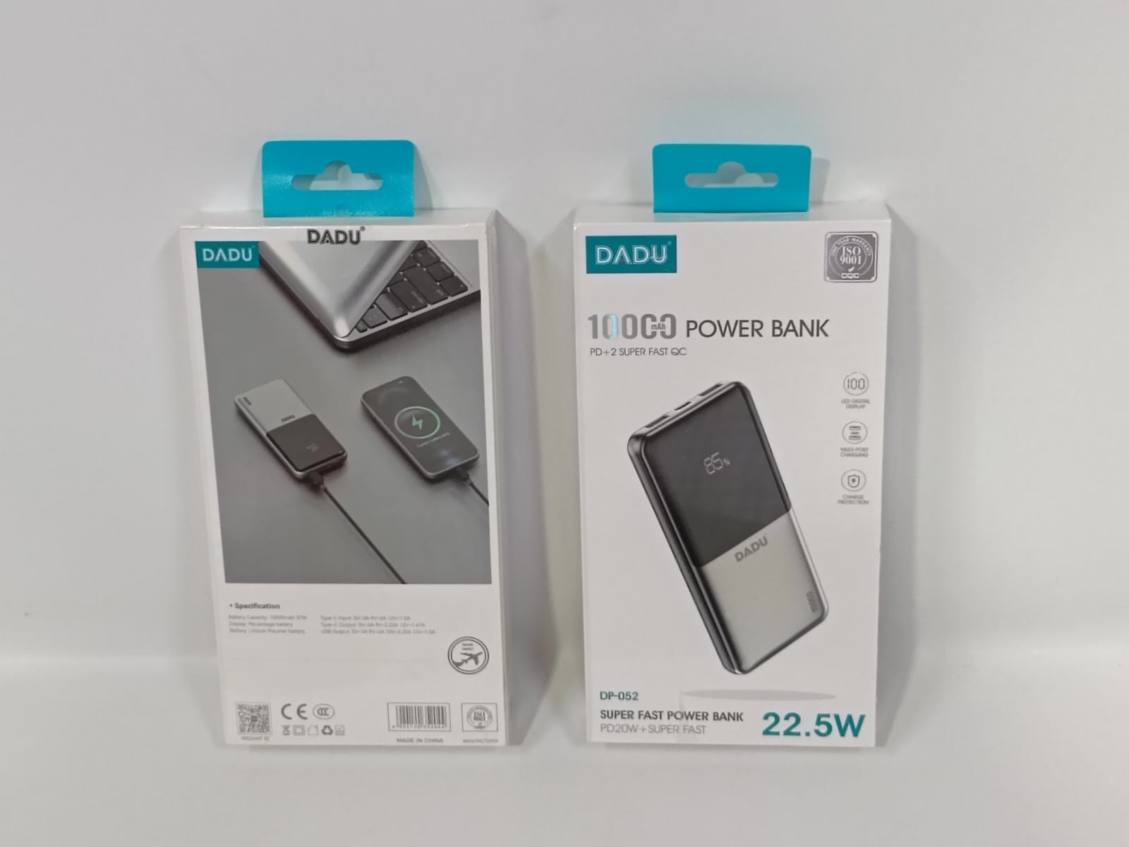 باور بنك DADU موديل DP-052 – 10000mAh شحن سريع 22.5W - تسوق الآن من شركه البشاتلى للاستيراد وتجاره اكسسوارات الموبيل