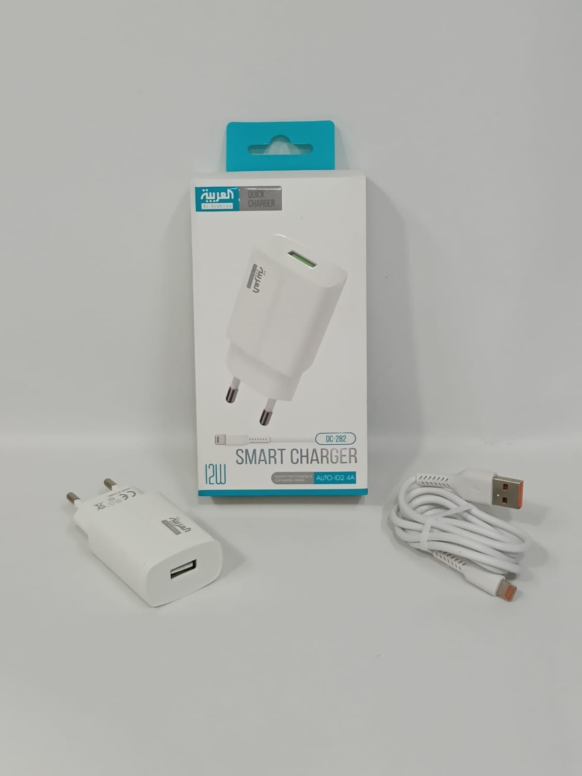 شاحن DADU DC-282 ايفون 12W – شحن ثابت بتقنية Auto-ID 2.4A - تسوق الآن من شركه البشاتلى للاستيراد وتجاره اكسسوارات الموبيل