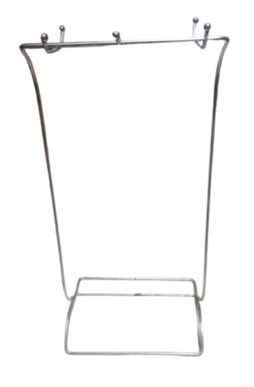 حامل ٦ هوك  مجات و اطقم توزيع استانلس كبير