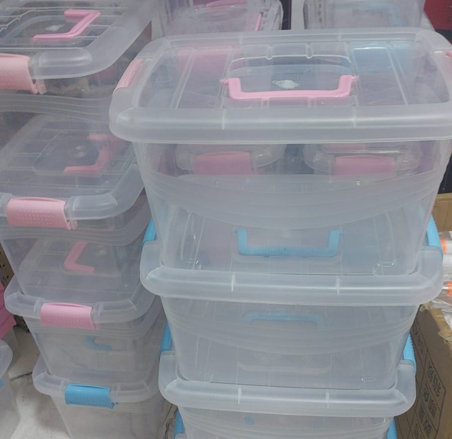 علبة تخزين بلاستيك مقاس صغير الانوار