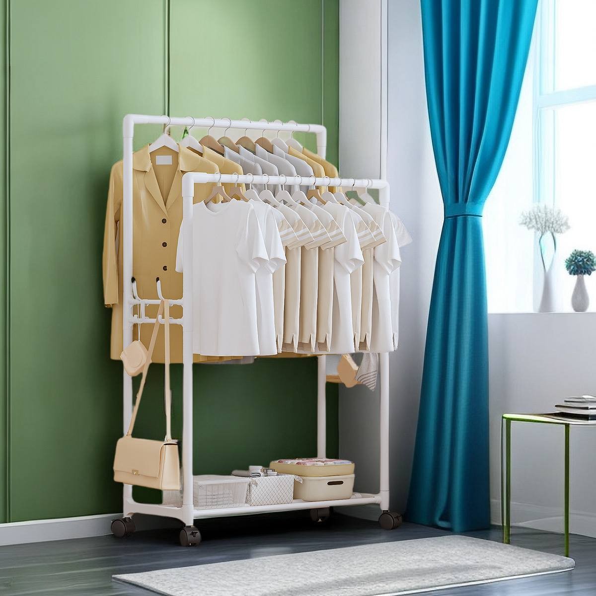 استاند ملابس فرنساوى زوجى صغير