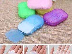 صبانة صابون ورق للرحلات