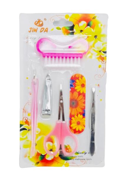 طقم كارت باديكير مشط 5 قطع