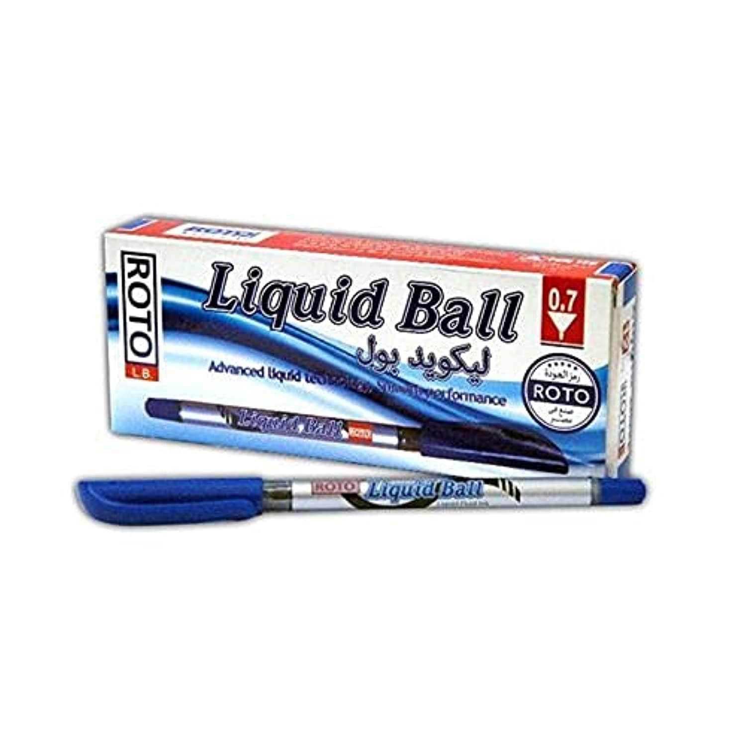 علبة قلم جاف روتو ١٢ قلم ليكود بول