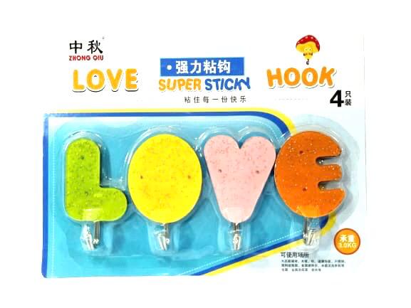 شماعه هوك دبل فيس LOVE