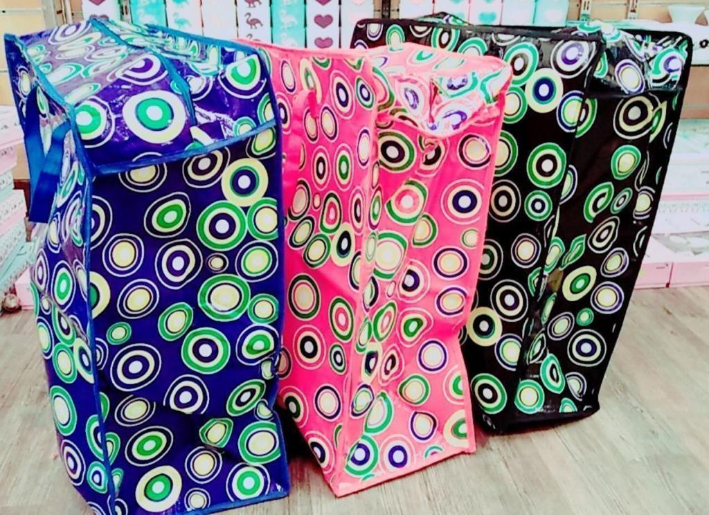 شنطة تخزين بطاطين بيد مقاس وسط