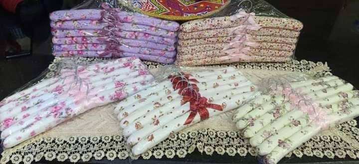شماعه ستان قماش عرايس 6 قطع