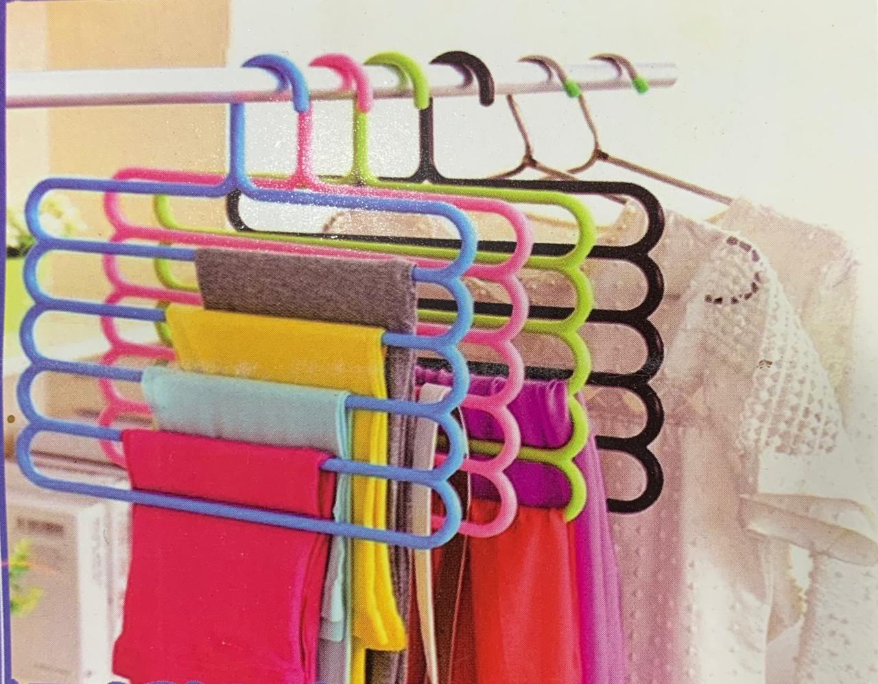 شماعة بناطيل بلاستيك