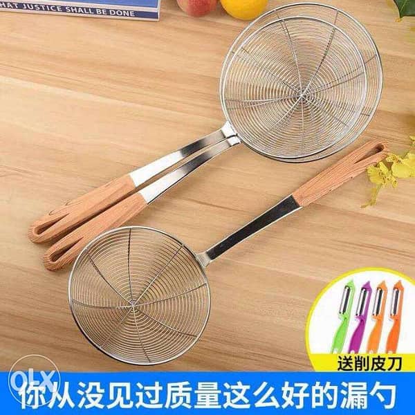 شيالة بطاطس يد عاج مقاس كبير