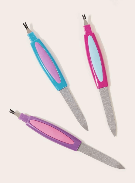 عرض خردوات مبرد اظافر بلاستيك