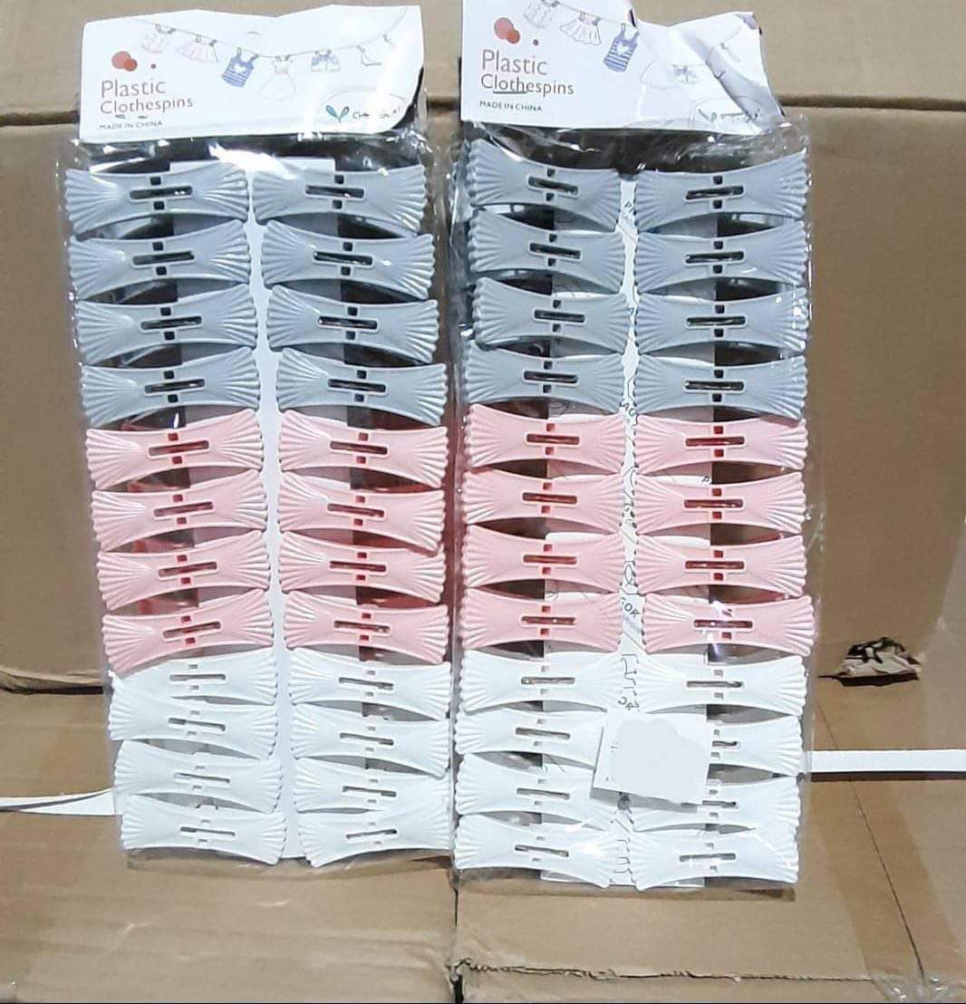 مشابك غسيل بلاستيك ٢٠ قطعه
