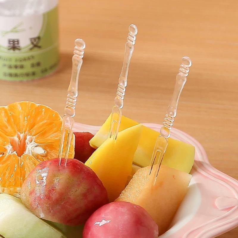 طقم شوك فروت سلاط & حلويات 50 ق