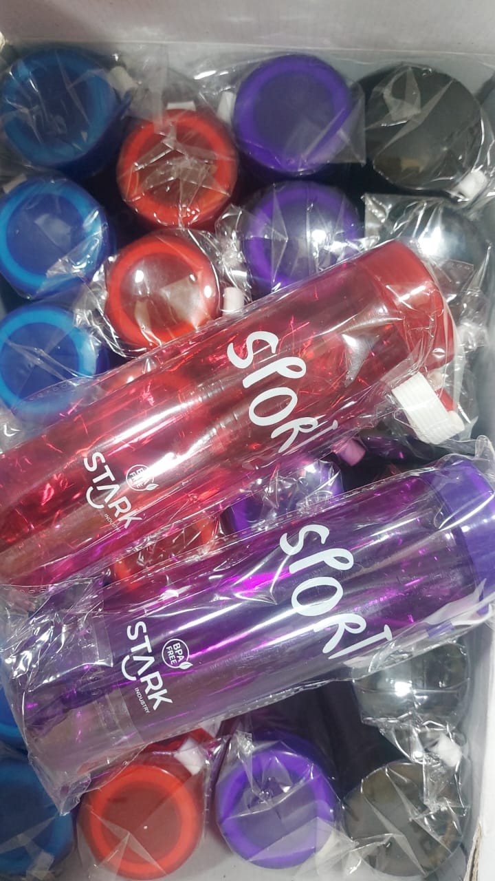 زجاجة مياه زمزميه سبورت شفافه