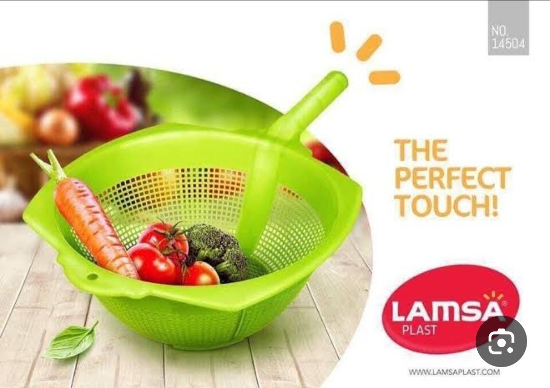 صفايه خلاط يد بلاستيك مقاس 16 سم