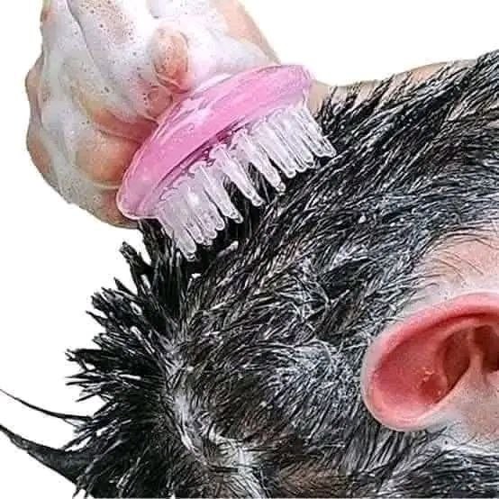 فرشة مساج شعر بخزان بيد اطراف سليكون