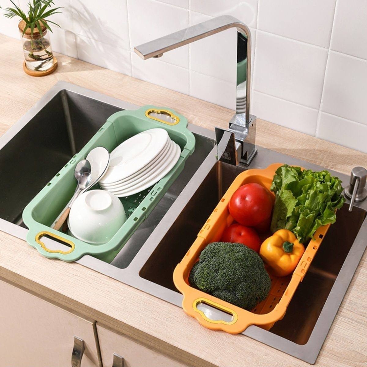 غسيل و تصفية الطعام