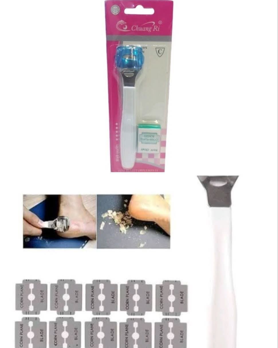 باديكير للكعب مع امواس