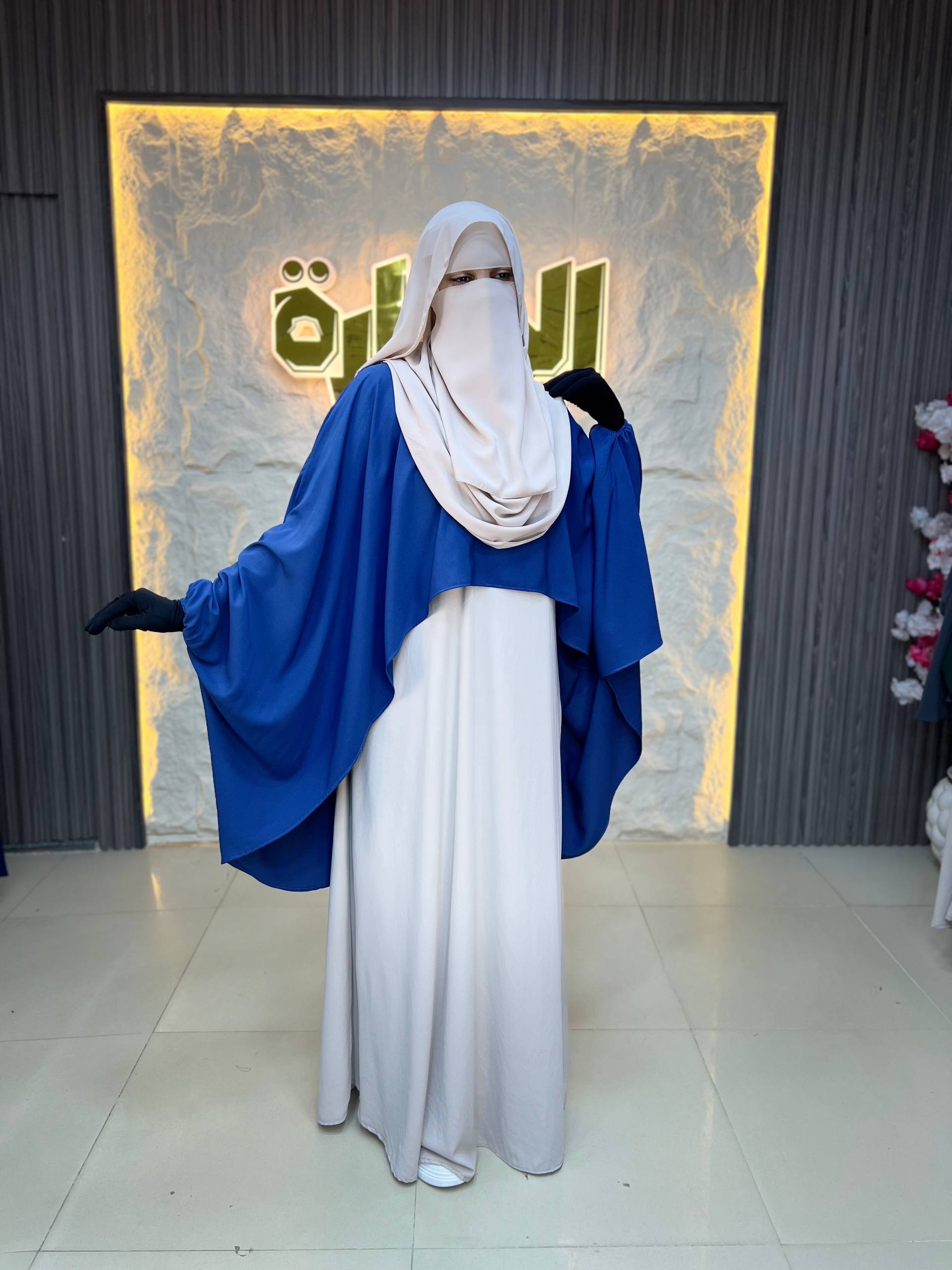 عبايه ملك كاب بيزك