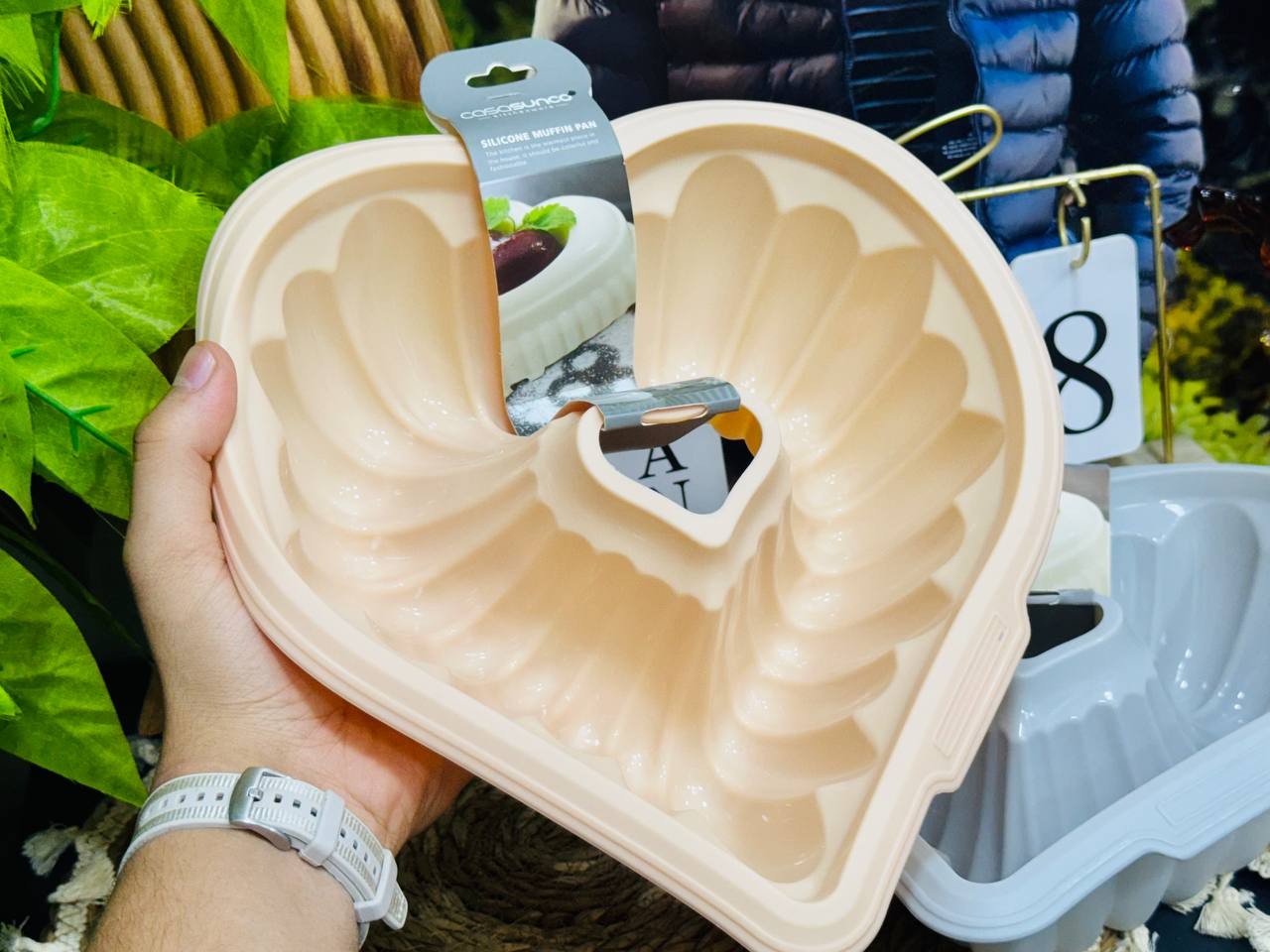 قالب كيك سيلكون قلب