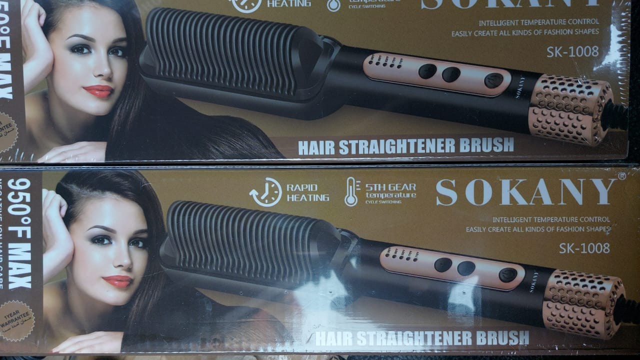 مكواة شعر فرشاه سوكانى 1008