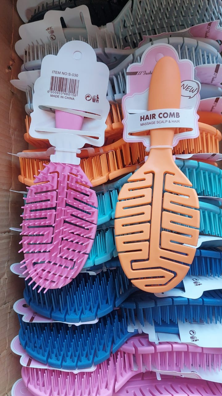 فرشاة شعر ورقة شجر hair comb