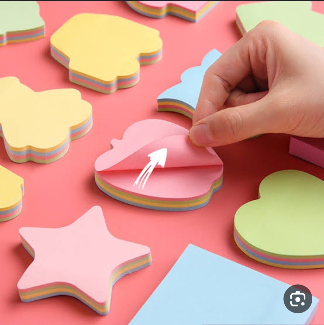 استيكر فواصل اشكال مختلفه على كارت