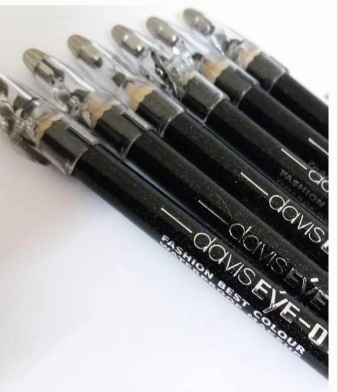 قلم كحل ديفيز برايه اسود