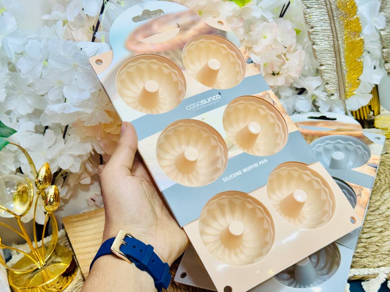 قالب دونات سيلكون 6 عين