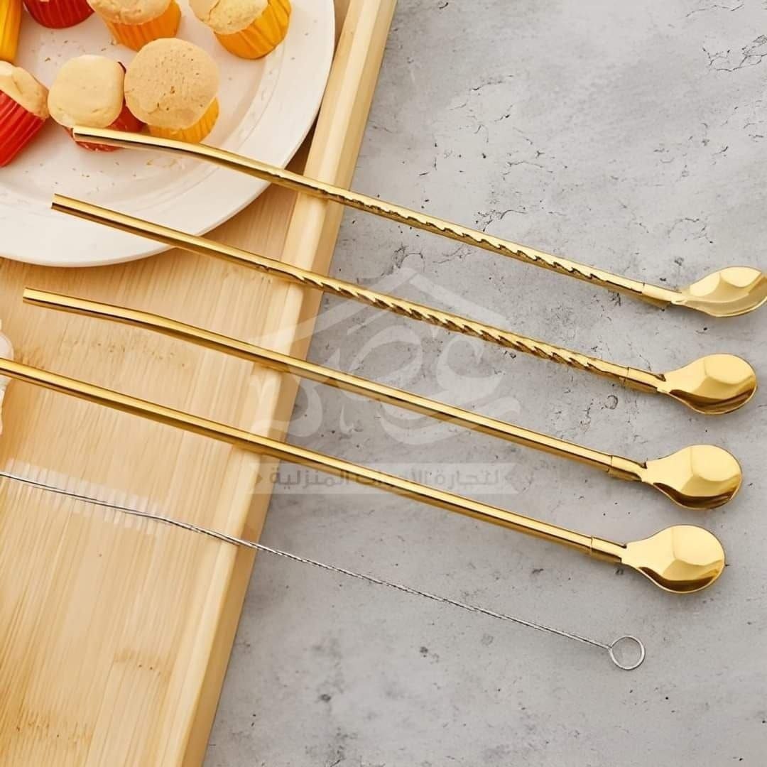 معالق كوكتيل شاليموه استيل 7 قطع