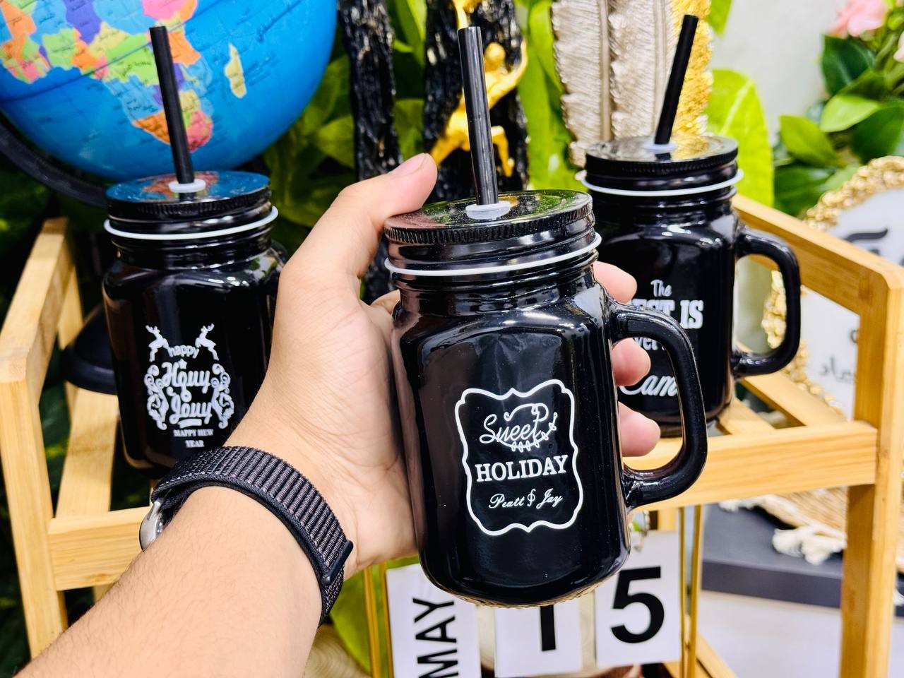 مج برطمان بشاليموه اسود اشكال