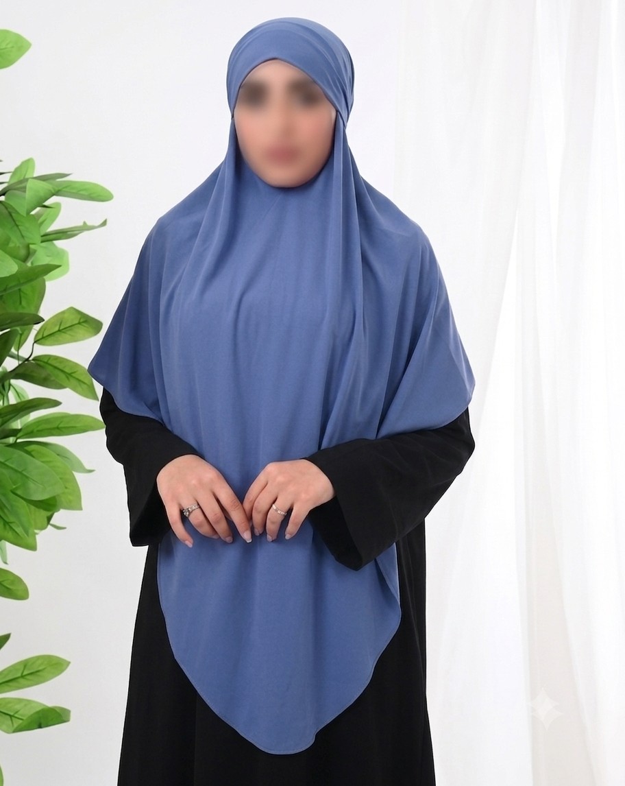 خمار فرنسي طويل ابو عوف