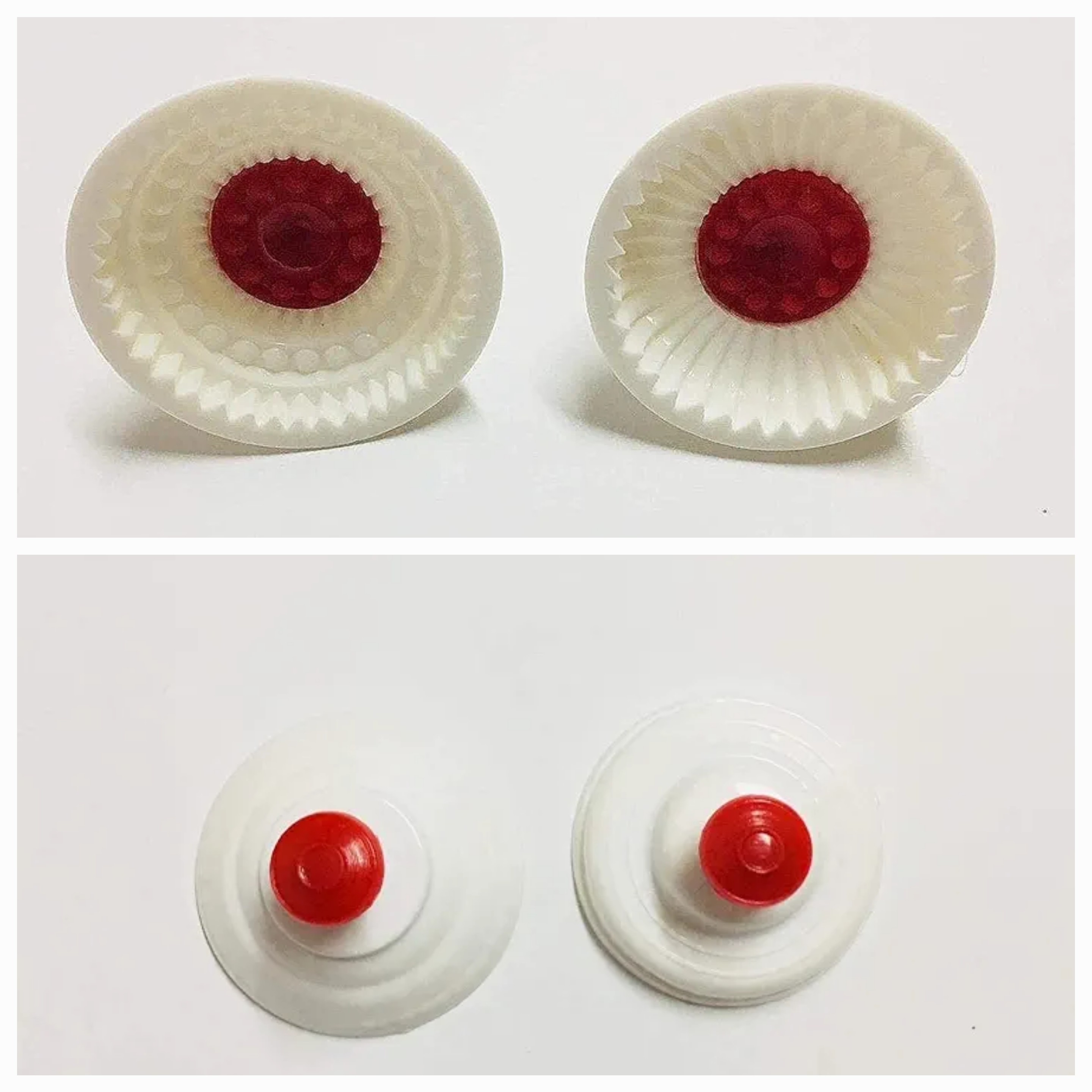 بصامة كحك ٤ قطع مقاسات مختلفه