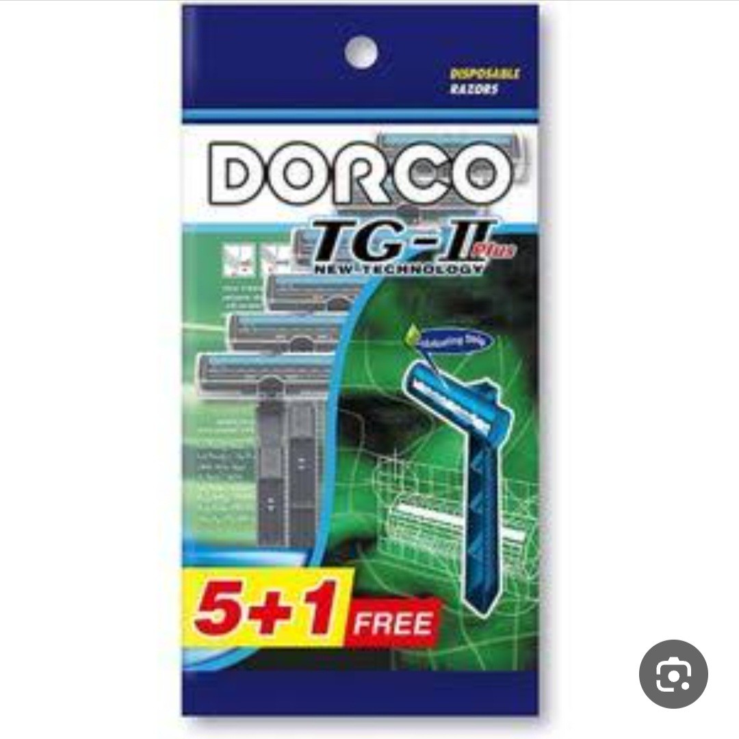 ماكينة حلاقه رجالى dorco ٦ قطع