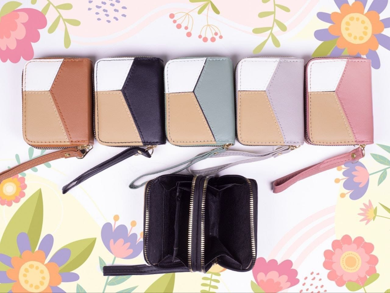 بوك 2 سوستة صغير 3 الوان