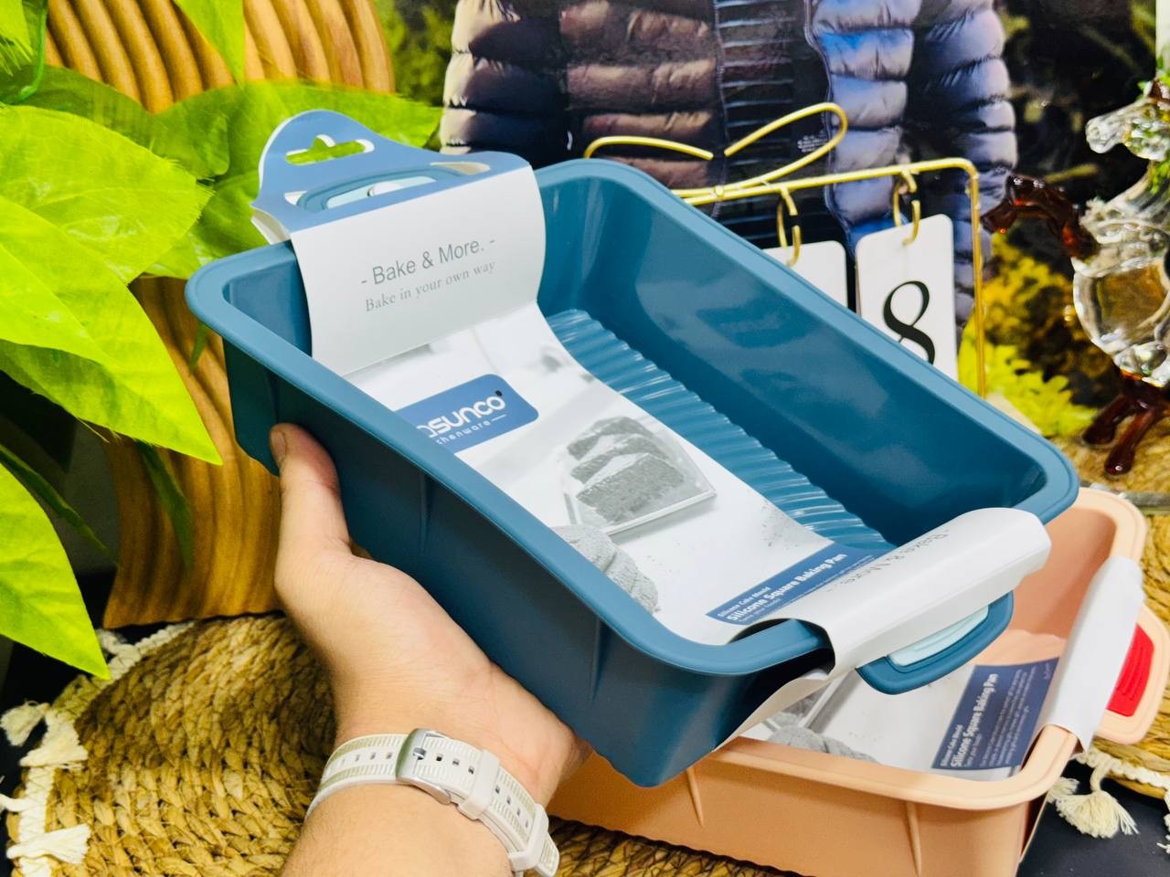 قالب مربع سيلكون طاجن