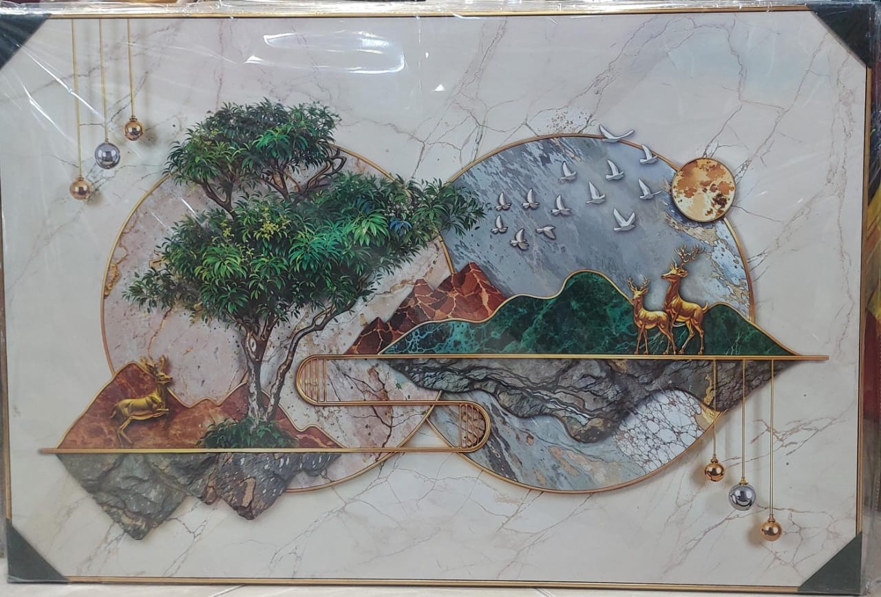 تابلوه كبير مقاس ٦٠ فى ٩٠ سم