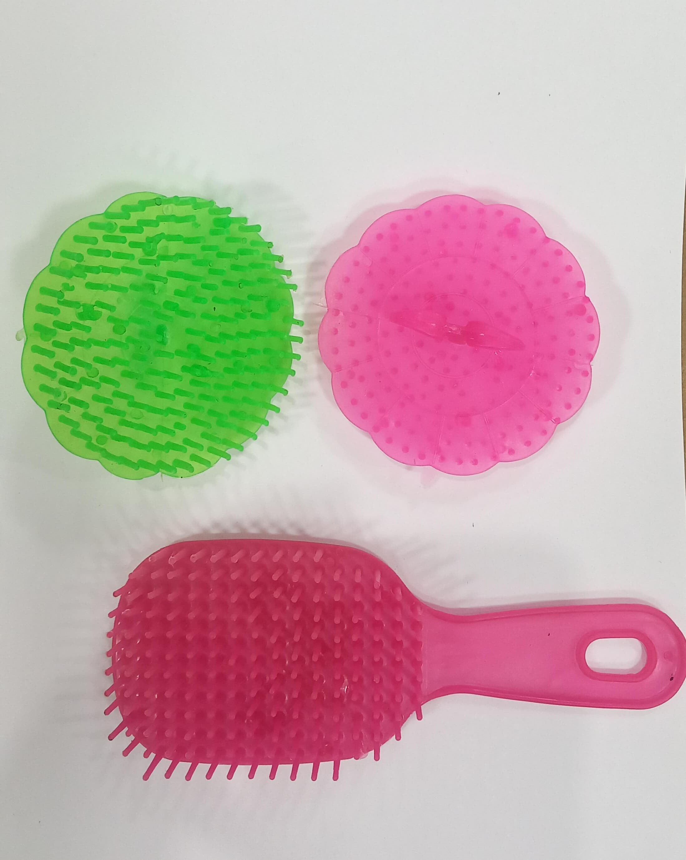 فرشاة شعر بلاستيك شعبى