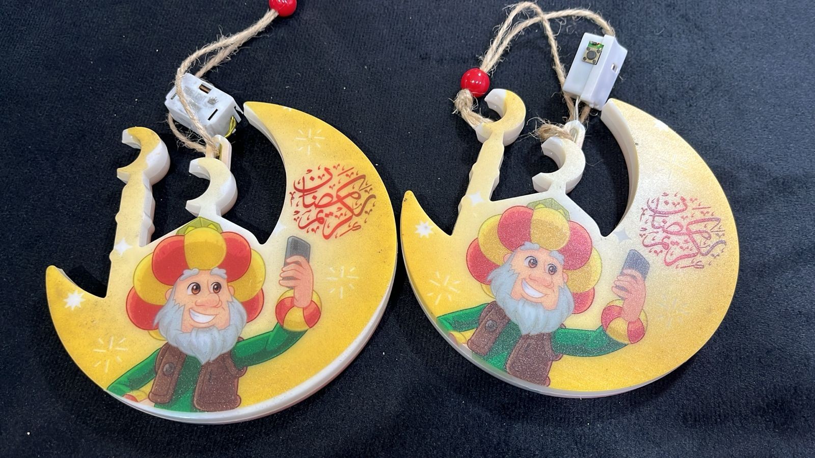 علاقه هلال بجامع مضيئه رمضان